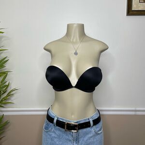 Victoria’s Secret Bombshell Plunge Multi-Way Strapless Add-2-Cups Push-Up Bra